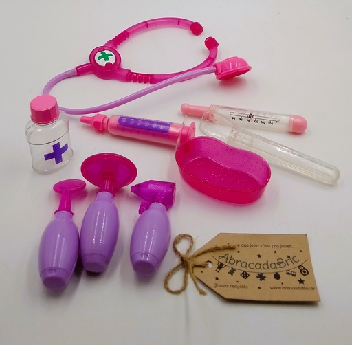 Kit d’accessoires pour docteur "girly"