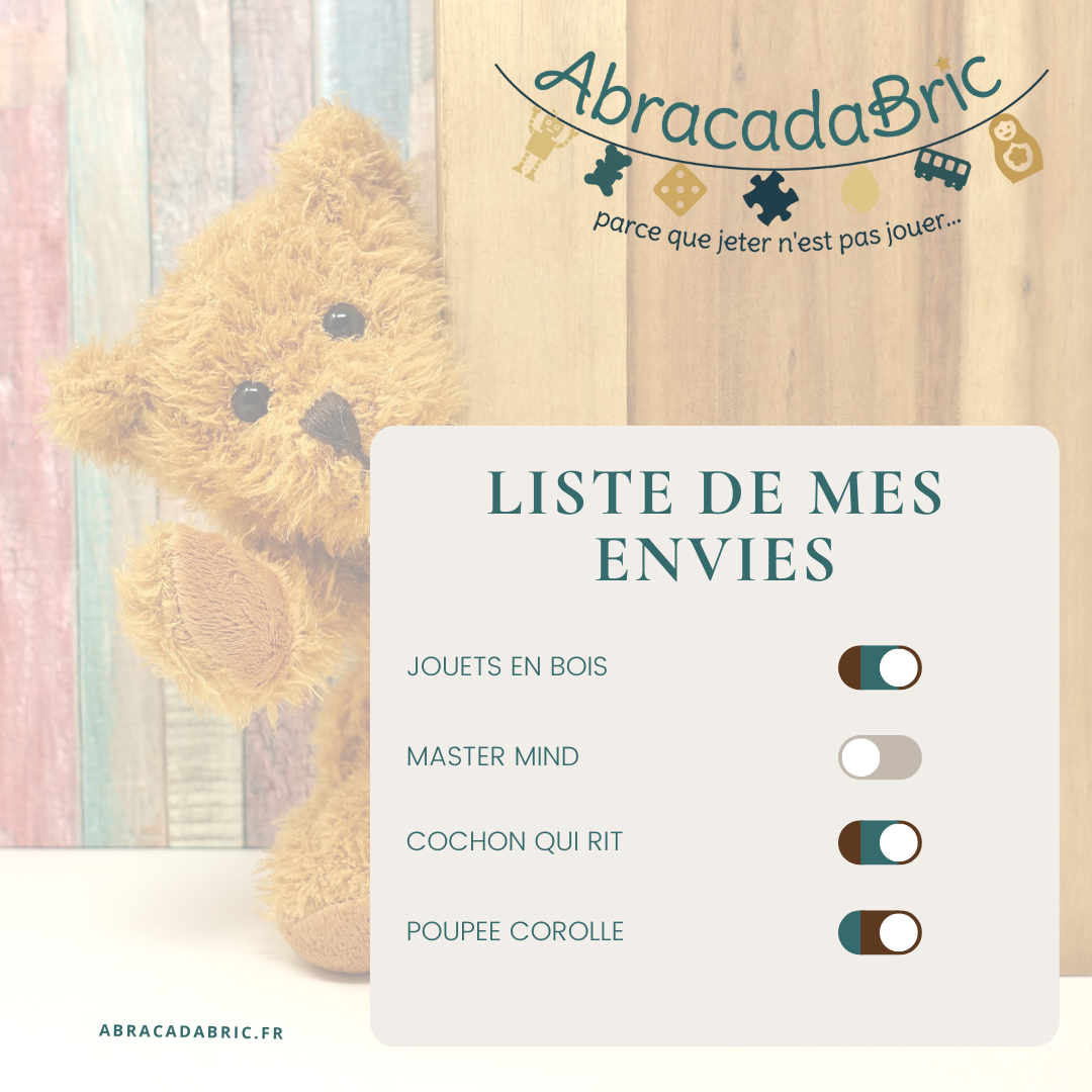 La liste de vos envies