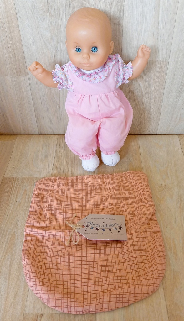 Ma poussette trotteur Minikiss et mon poupon 33cm - SMOBY