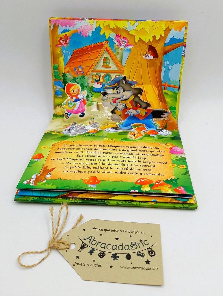 Livre Pop-up "Le petit chaperon rouge" -TRiFORA 