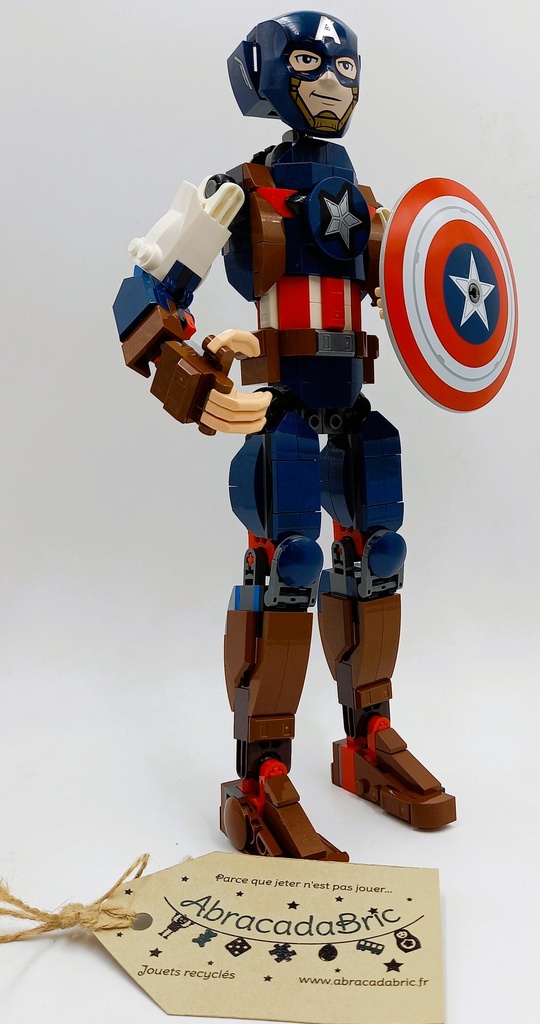 Marvel la figurine de captain America - LEGO