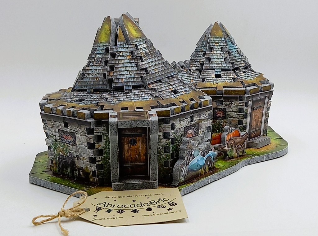 Puzzle 3D 270p "La cabane de Hagrid"- WREBBiT 