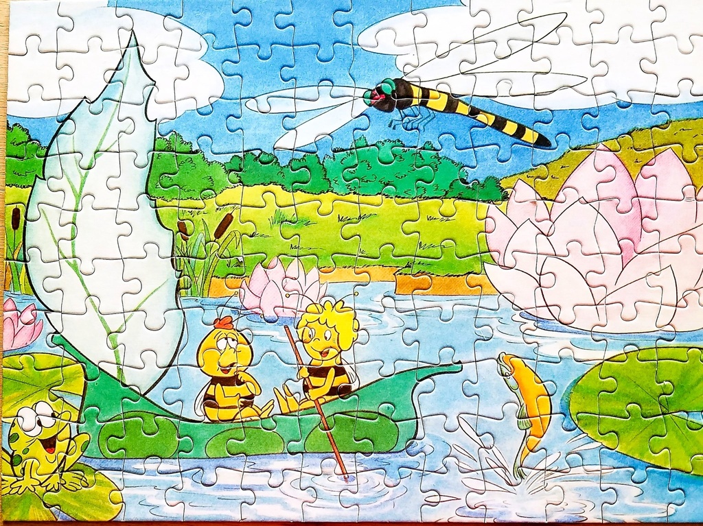 Puzzle Maya l'abeille 2x120p - FX SCHMiD 