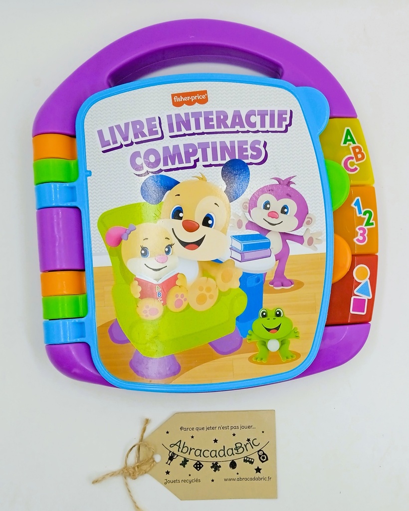 Livre interactif comptines - FiSHER PRiCE