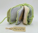 Livre doudou sensoriel en tissu