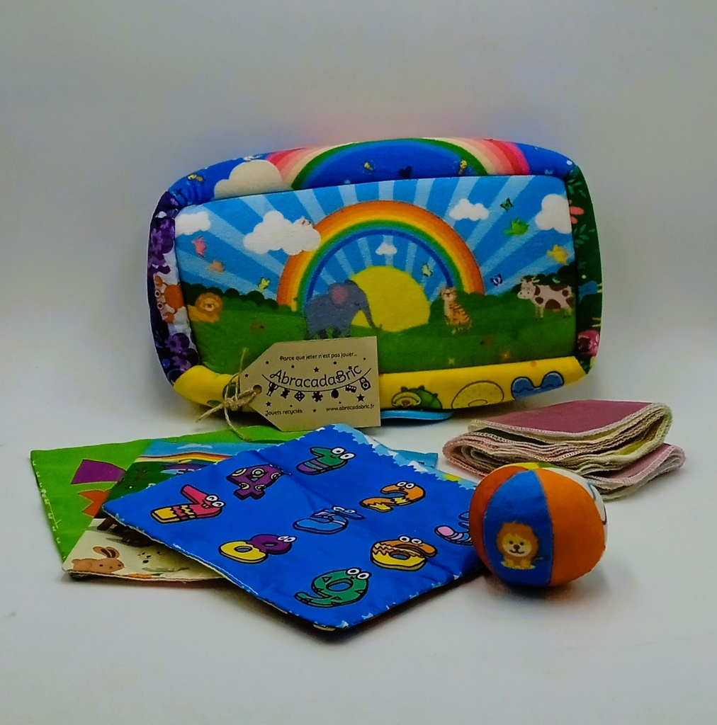 Livre d'éveil doudou soft - BABY SMILE