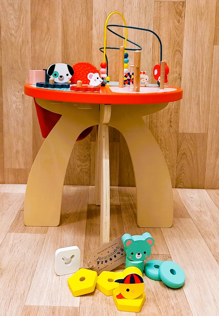 Table d'activités baby forest en bois - JANOD 