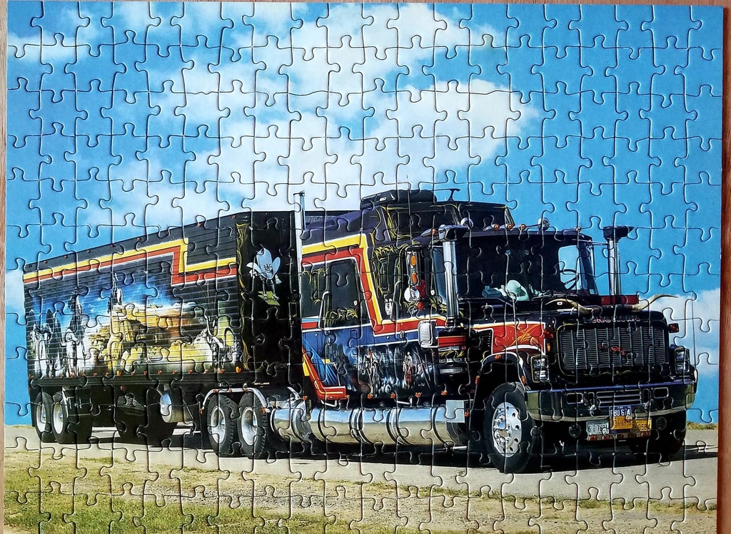 Puzzle " camion custumisé" 240p - SCHMiD 