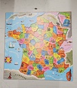 Puzzle France par départements - NATHAN