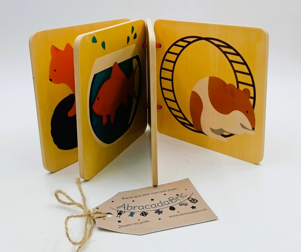Livre en bois - JANOD