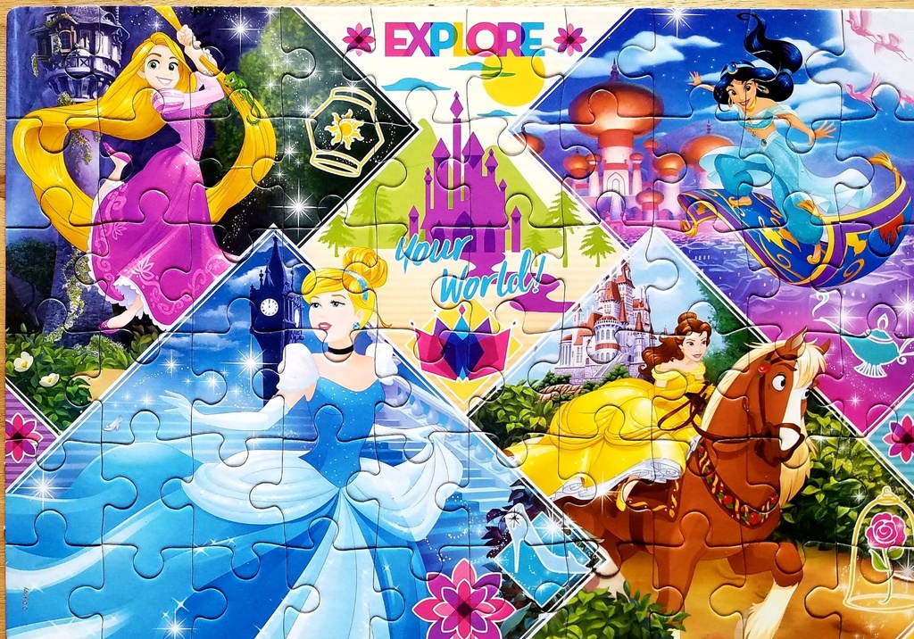 Puzzle disney princess