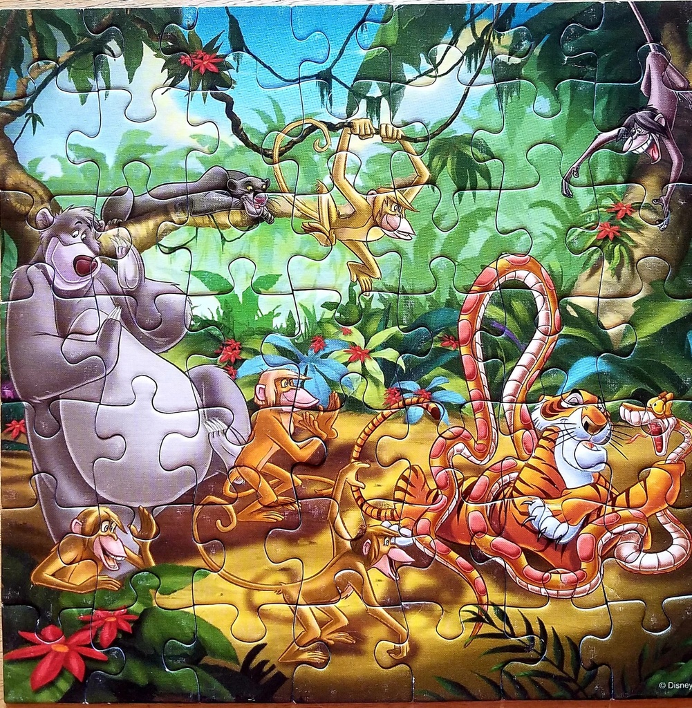 Puzzle "Bambi, Balou et Simba" 3x49p - RAVENSBURGER 