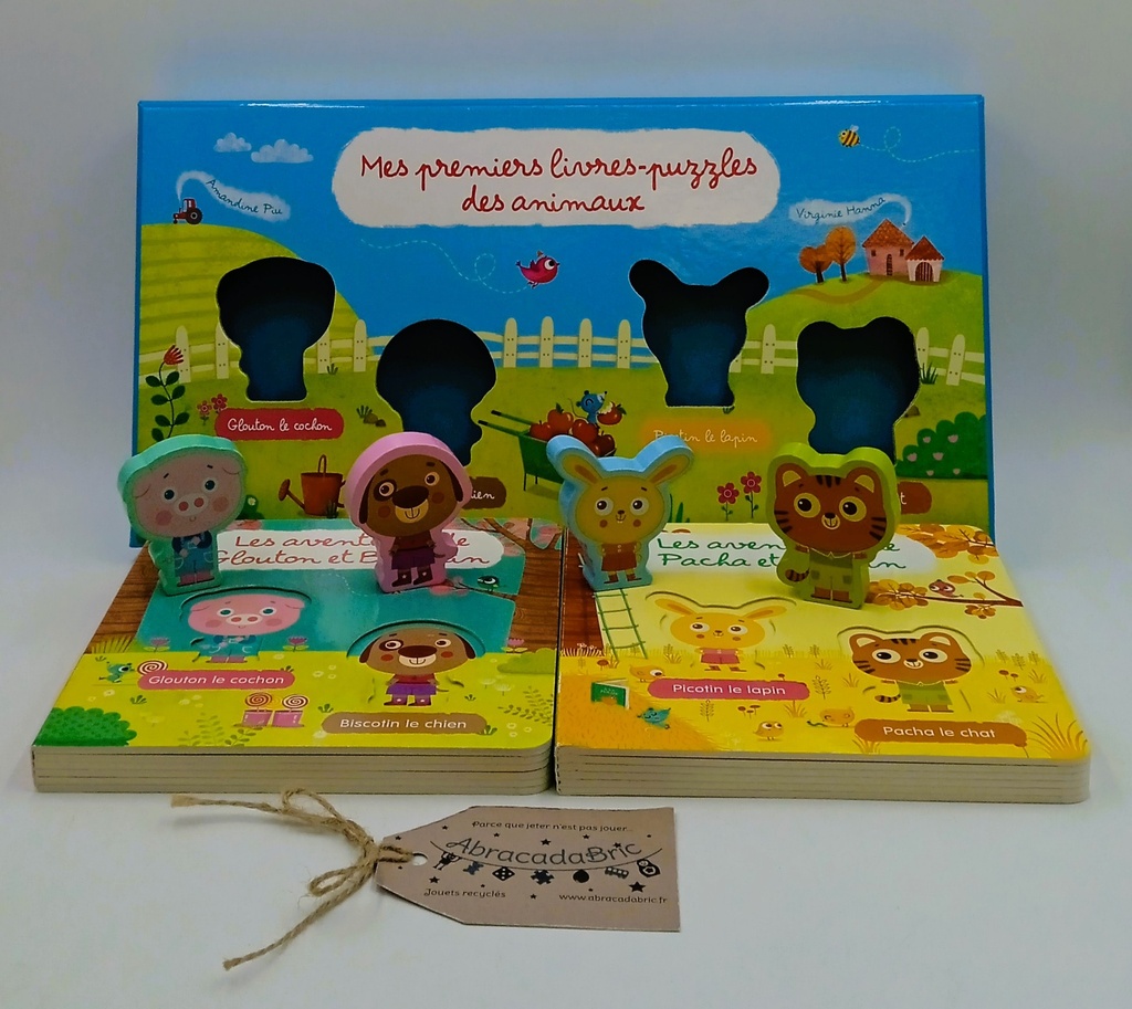  "Mes premiers livres-puzzles des animaux" - AUZOU
