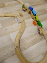 Circuit de train en bois 26 pièces - iKEA 