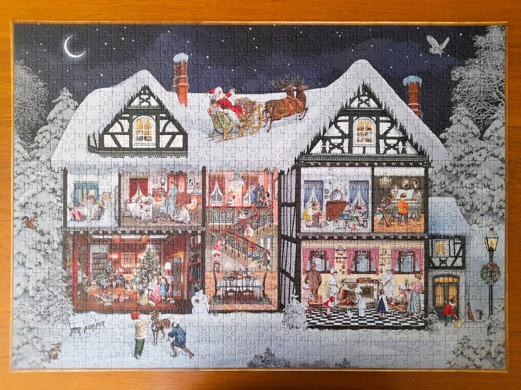 Puzzle "La maison de l'avent" 1000p - COPPENRATH 
