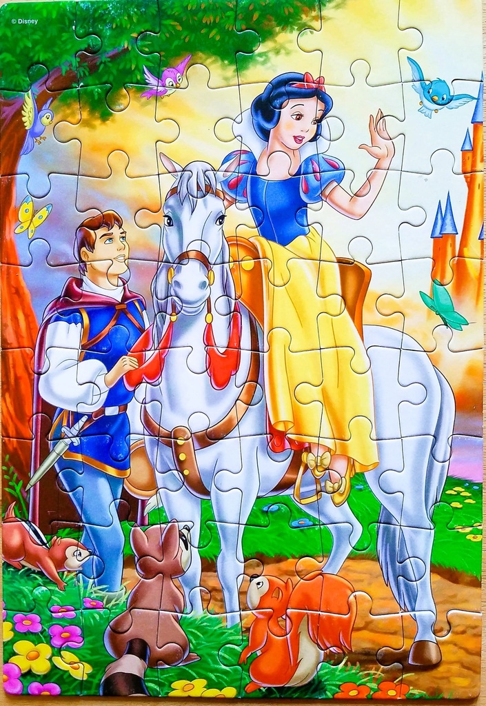Puzzle "Blanche neige et les septs nains" - CLEMENTONi 