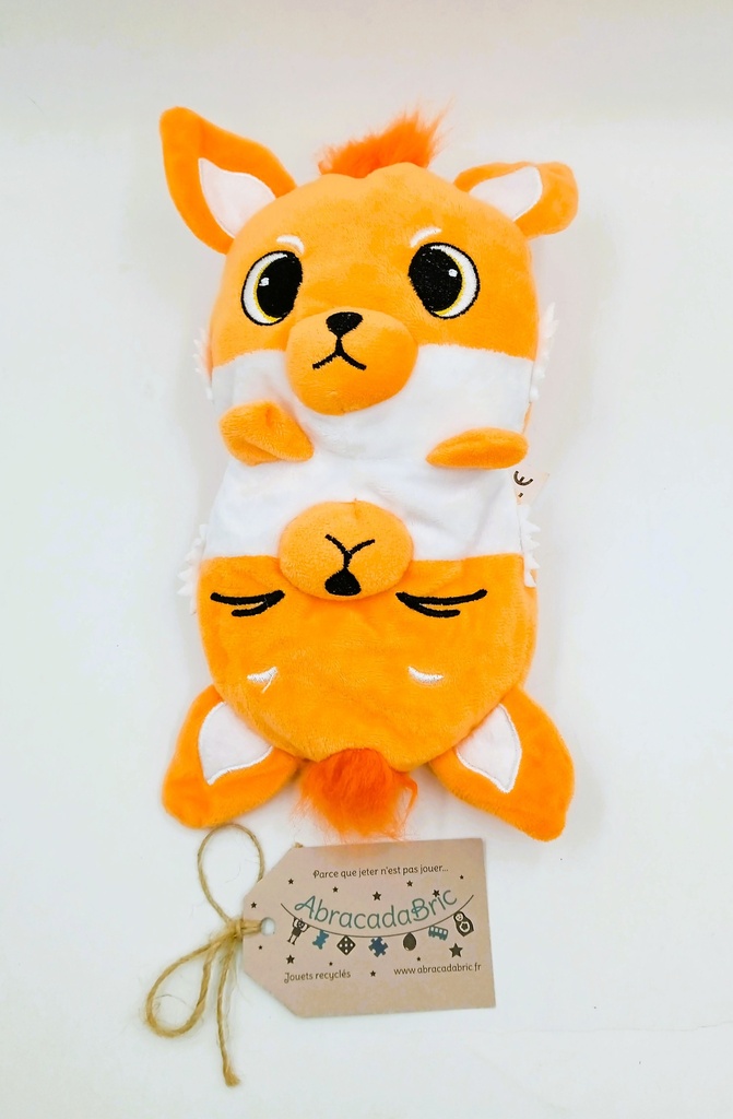 Peluche renard réversible 