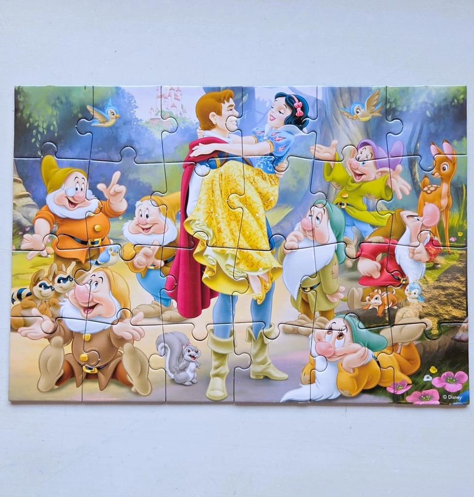 Puzzle Blanche neige et les 7 nains - KiNG