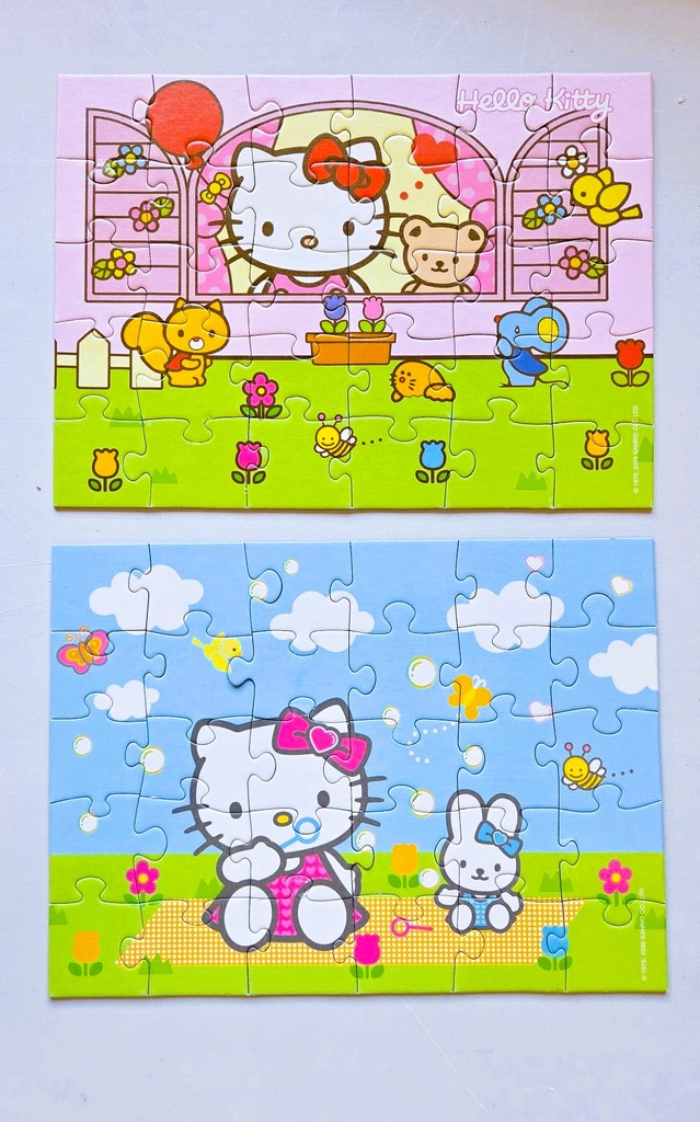 Puzzle hello kitty 2x30p - DUJARDiN