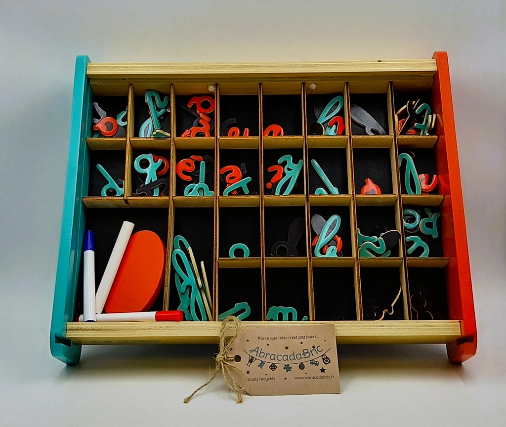 Mallette des lettres mobiles - NATURE ET DECOUVERTES 