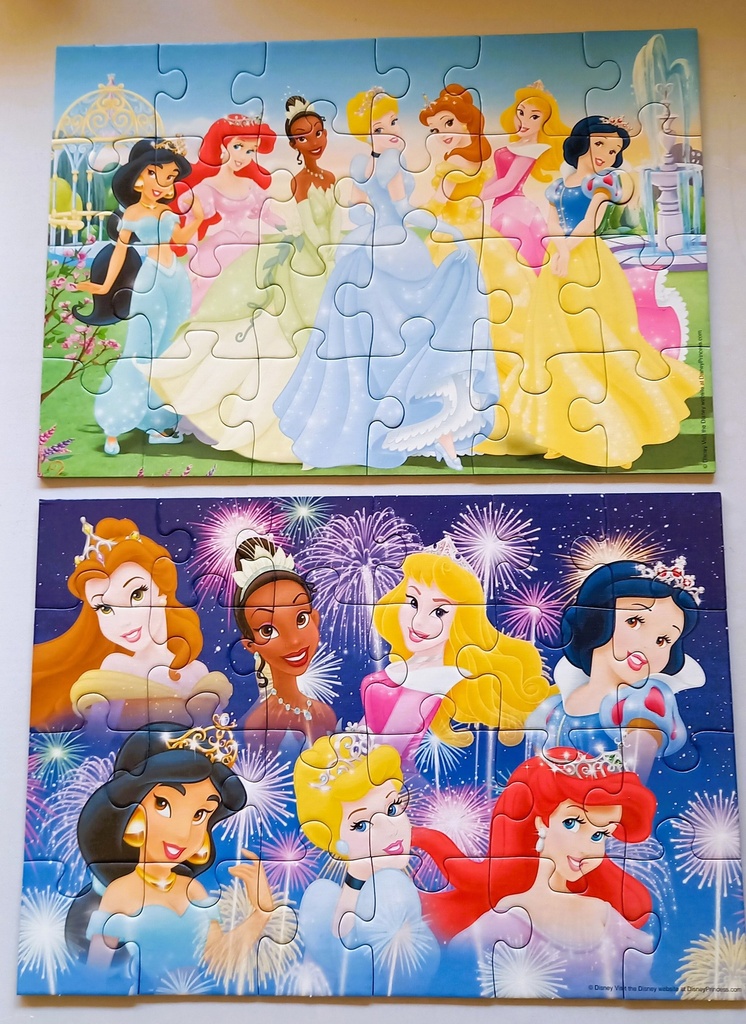 Puzzle "les princesses réunis" 2x24p - RAVENSBURGER
