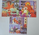 Puzzle "La joyeuse maison bleue" 3x49p - RAVENSBURGER