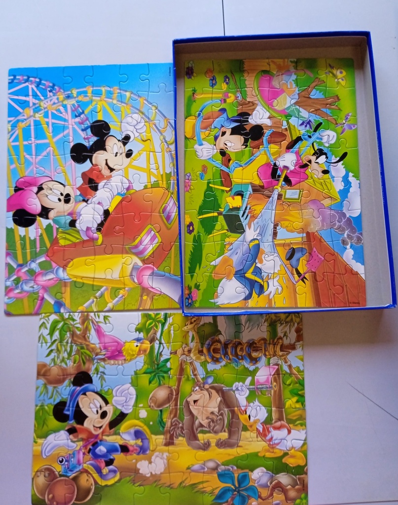 Puzzle "Mickey Mouse" 3x48p - CLEMENTONi