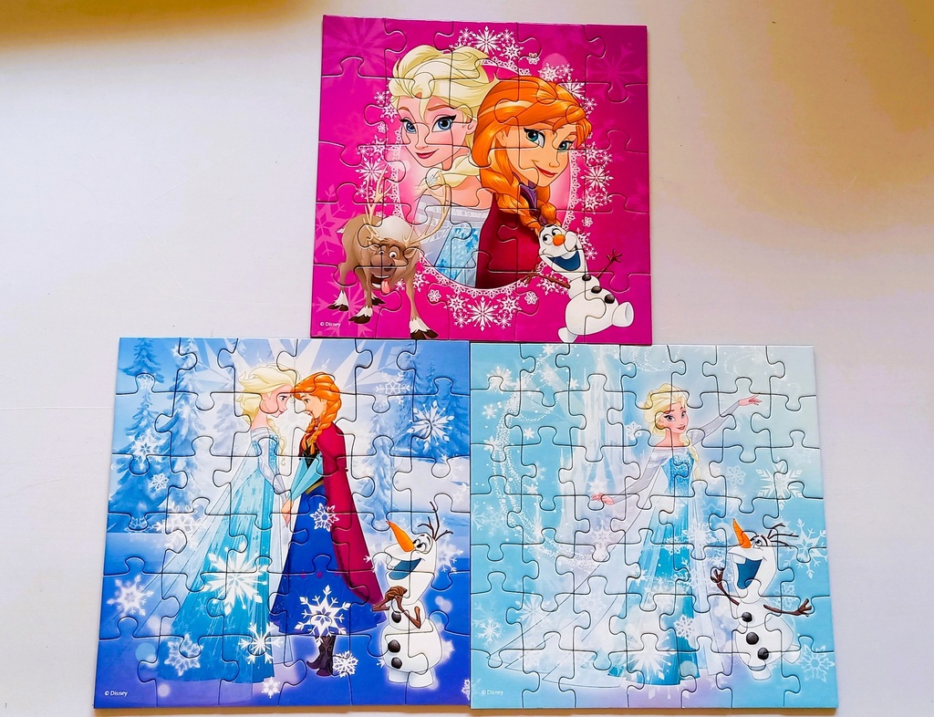 Puzzle "Magie de l'hiver" X25,X36,X49P - RAVENSBURGER