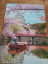 Puzzle "Himeji-Castle in spring" 1000p - CLEMENTONi