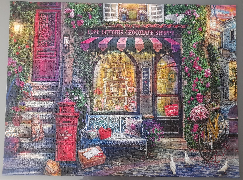 Puzzle "La chocolaterie" 1000p - RAVENSBURGER  