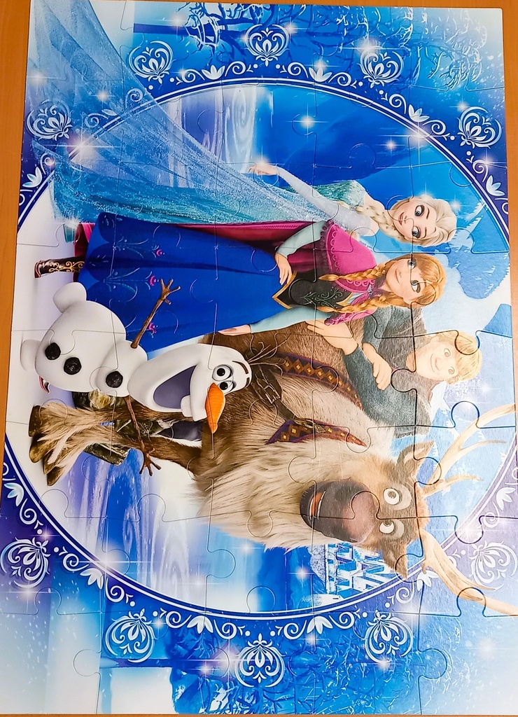 3x Puzzles progressifs "Reine des Neiges" 60,100 & 180p - CLEMENTONi 