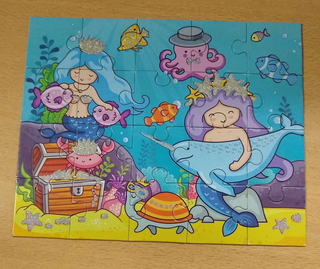 Puzzle sirène 20p/24p - GRAFiX 