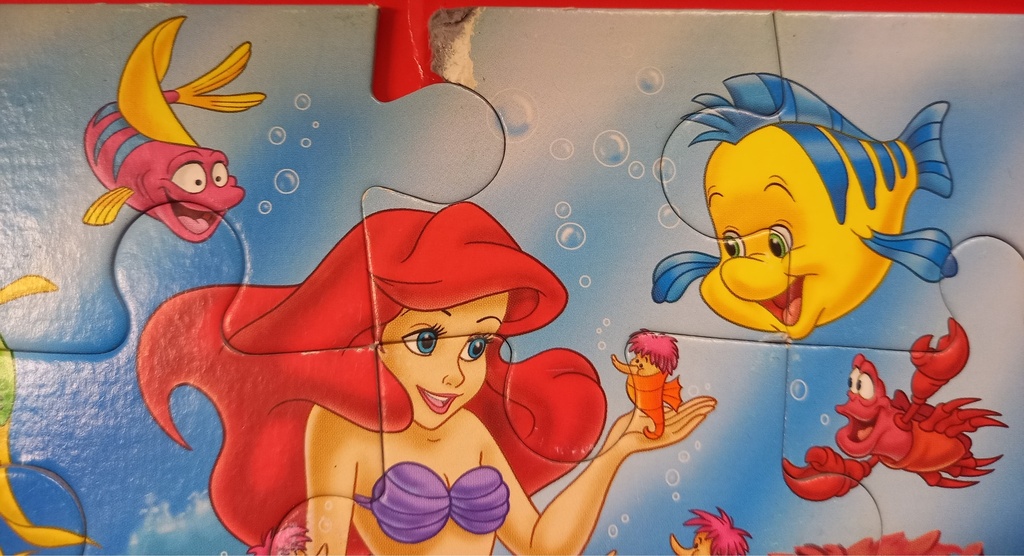 Puzzle 2x20p "La petite sirène" - CLEMENTONi 