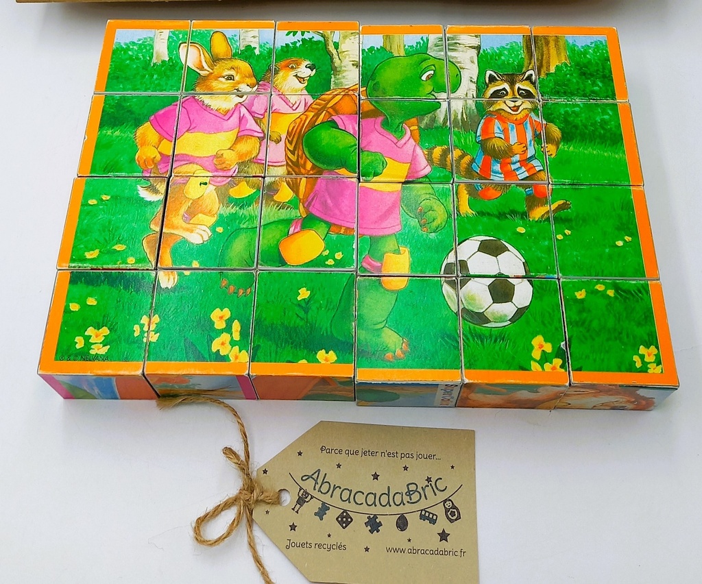 Cubes-puzzles Franklin 24p - CLEMENTONi 