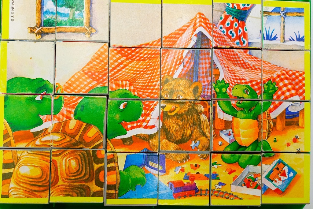 Cubes-puzzles Franklin 24p - CLEMENTONi 