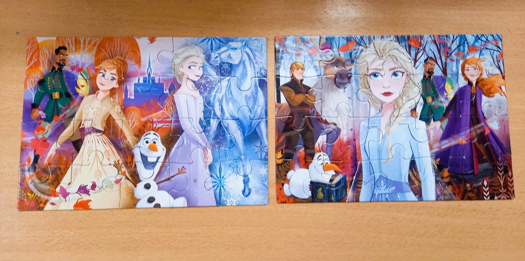 Puzzle Reine des neiges 2 - 2x20p - CLEMENTONi 