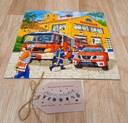 Puzzle "Pompier" 49p- RAVENSBURGER 