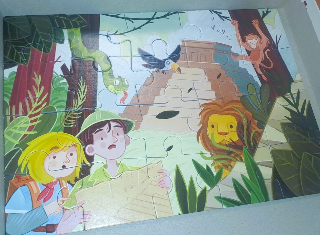 Puzzle 2x20p "L'aventure" - CLEMENTONi  