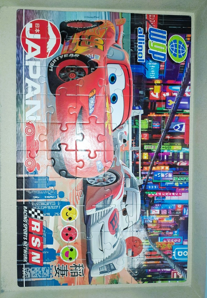 Puzzles Cars 2x60p  - CLEMENTONi