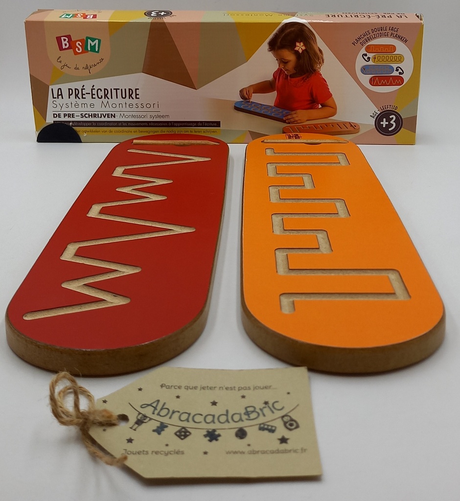 La pré-écriture, Système Montessori - BSM  (copie)