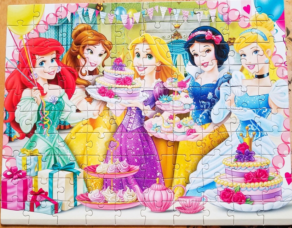 Puzzles "Princesses Disney" 20p, 60p, 100p & 180p - CLEMENTONi 