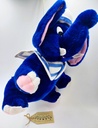 Peluche Eléphant bleu - 30cm - ELUZ 