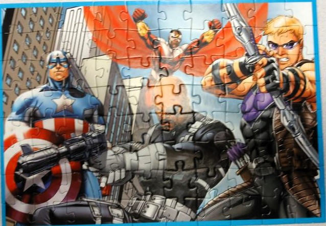 Multi puzzles x3 Avengers 80p 100p 150p - EDUCA 