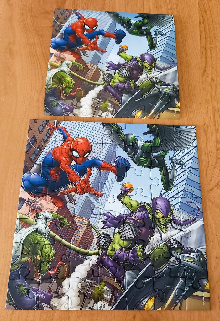 Puzzles Spiderman 3x49p - RAVENSBURGER