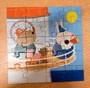Puzzle Peppa Pig x4, 12p 16p 20p 25p - EDUCA