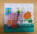 Puzzle Peppa Pig x4, 12p 16p 20p 25p - EDUCA