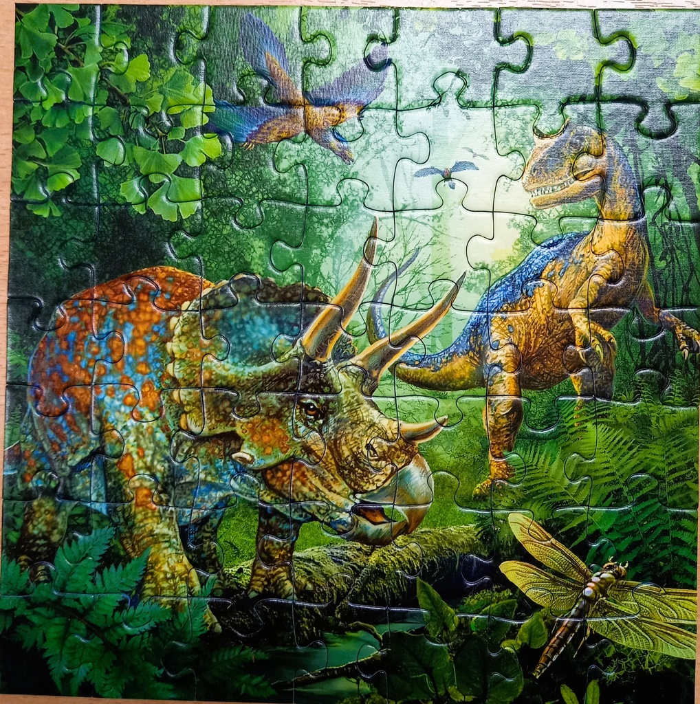 Puzzle "les dinosaures" 2x49p - RAVENSBURGER 