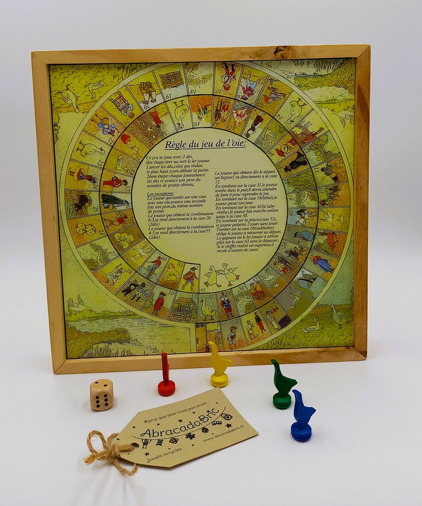 Boite multi-jeux en bois 