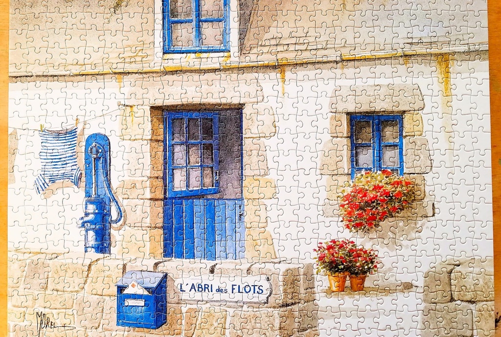 Puzzle "l'abri des flots" 500p - NATHAN 