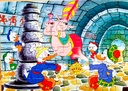 Puzzle "La famille Donald et le bon génie" 60p - RAVENSBURGER
